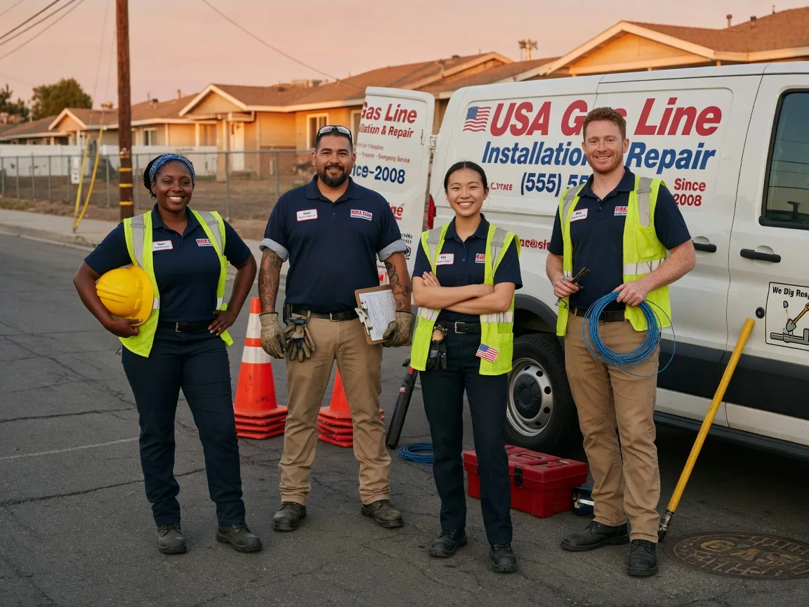 Gas Line Installation company in Calvin, ND